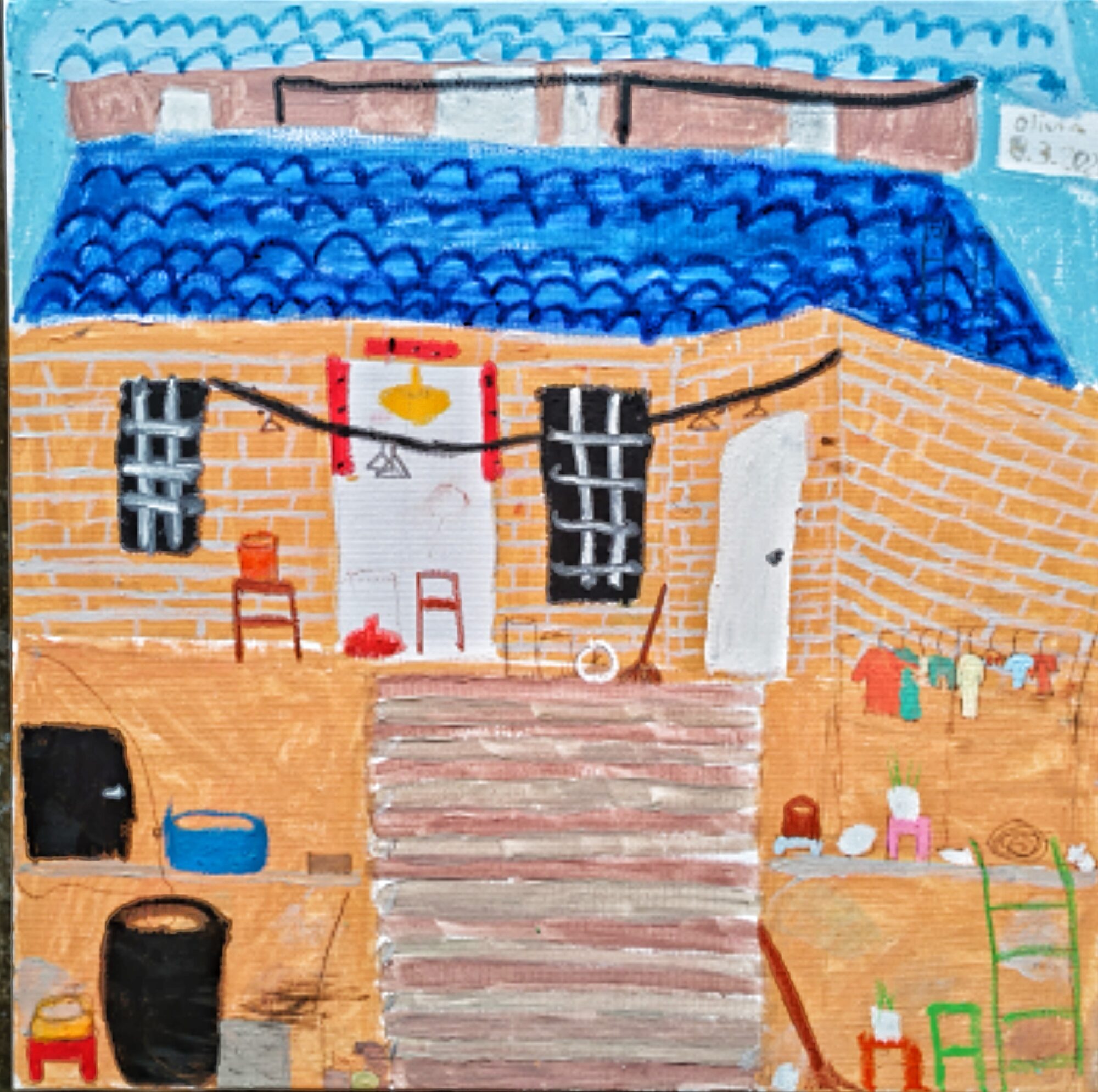 Untitled, 2025,Acrylic on canvas, 50 × 50 cm